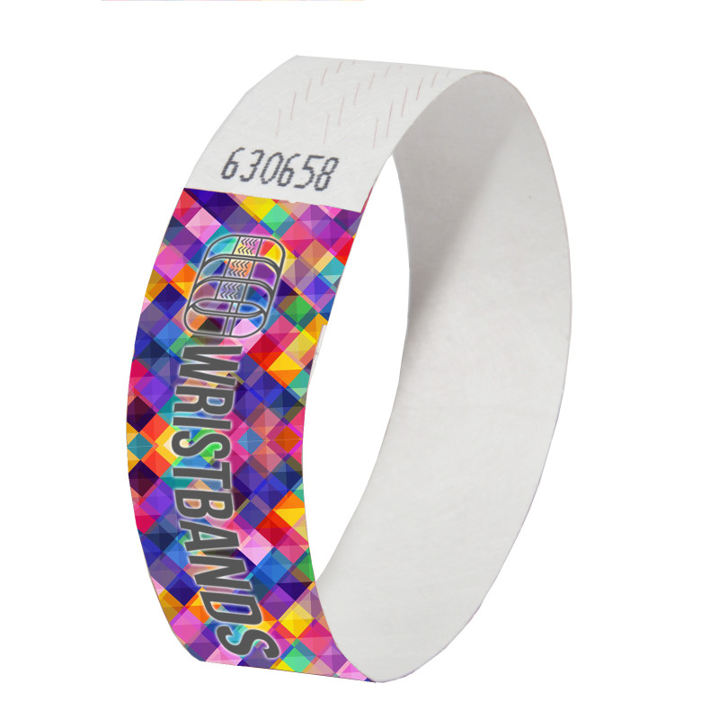 Identification wristbands full color printed