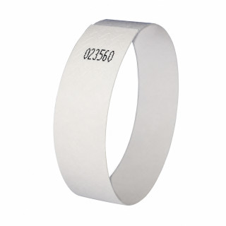 Laser printable wristbands matte